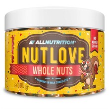 Allnutrition Nutlove mandlid piimašokolaadis, 300 g