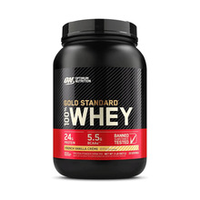 Optimum Nutrition Gold Standard 100 Whey, French Vanilla, 907 g