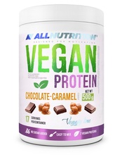Allnutrition Vegan Protein, Chocolate Caramel, 500 g