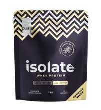 Puls Nutrition Whey Isolate Premium valguisolaat, vanilje, 1000 g