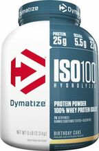 Dymatize ISO 100 hüdrolüüsitud vadakuvalgu isolaat, küpsiste ja koore maitsega, 2200 g