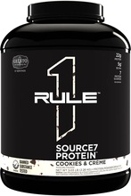 Rule1 Source7 Protein küpsise ja gelato maitsega valgupulber, 2250-2280 g