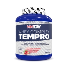 Dorian Yates Nutrition Whey Complex Tempro, 2270 g, maasika maitsega