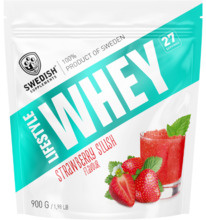 Swedish Supplements Lifestyle Whey, Strawberry Slush, 900 g