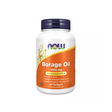 Kurgirohuõli Now Borage Oil 1000 mg, 60 kapslit