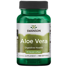 Swanson Aloe Vera 25 mg, 100 kapslit