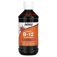 Now Foods Liquid B-12 B-Complex, 237 ml