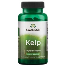 Swanson Kelp (jood) 225 mcg, 250 kapslit