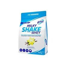 6PAK proteiinilisand Milky Shake Whey, vanilje, 700 g