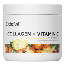 OstroVit Collagen + Vitamin C, 200 g, ananassi maitse