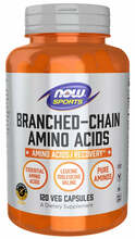 Now Foods hargnenud ahelaga aminohapped, 120 kapslit