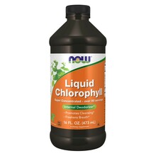 Now Foods vedel klorofüll, piparmündimaitse, 473 ml