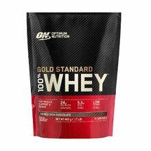 Optimum Nutrition Gold Standard 100 prots. Whey, vaniljejäätise maitse, 450 g
