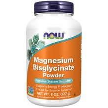Now Foods magneesiumbisglütsinaadi pulber, 227 g