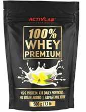 Activlab valgupulber 100 proc., vanilje, 500 g