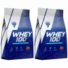 Trec Whey 100 valgupulber, maasikas, 2275 g