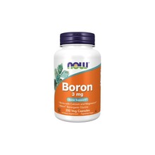 Now Foods boor 3 mg, 250 kapslit