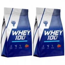 Trec Whey 100 valgupulber, maasikas, 2275 g