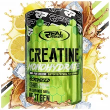 Kreatiinmonohüdraat Real Pharm, kola-sidrun, 500 g