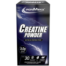 Ironmaxx kreatiini pulber, 30 x 3,4 g