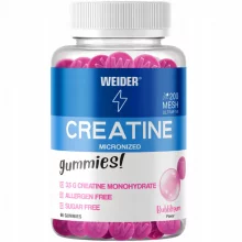 Weider Micronized Creatine kummikommid, bubblegum, 60 tk