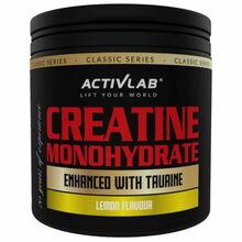 Activlab kreatiinmonohüdraat + tauriin, sidrun, 300 g