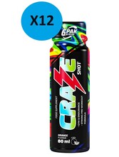 6PAK Craze Shot enne trenni, apelsin, 12 tk