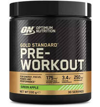 Optimum Nutrition Gold Standard Pre-Workout, õun, 330g
