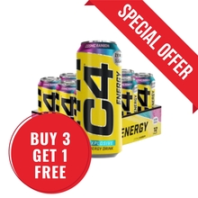 Cellucor C4 Energy, 12 x 500 ml, erinevad puuviljamaitsed
