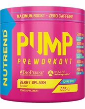 Nutrend Pump treeningueelne, Tropical Blend maitse, 225 g