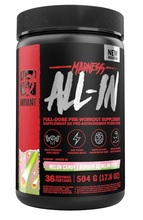 Mutant Madness All-In pre-workout, arbuusimaitseline, 504 g