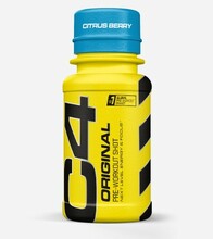 Cellucor C4 Pre-workout shot, Citrus Berry, 60 ml