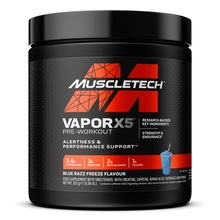 MuscleTech Vapor X5 treeningueelne toidulisand, Blue Razz Freeze, 247 g