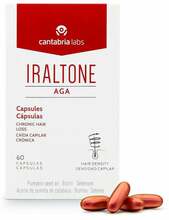 Iraltone Aga Plus toidulisand juuste väljalangemise vastu, 60 kapslit