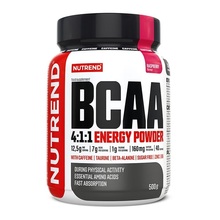 BCAA 4:1:1 Energy Powder, vaarika maitsega, 500 g