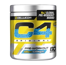 Cellucor C4 Original, Millions Bubblegum, 396 g, 60 portsjonit