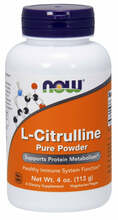 Now Foods L-tsitrulliin puhas pulber, 113 g