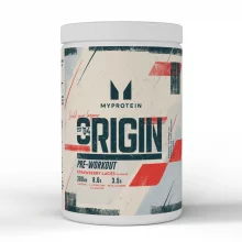 Myprotein Origin Pre-Workout, maasikamaitseline, 600 g