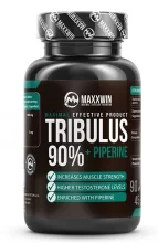 Toidulisand Tribulus 90 prots. piperiiniga, 90 kapslit
