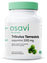 Osavi Tribulus Terrestris saponiinid 200 mg, 120 vegankapslit
