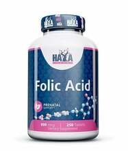 Haya Labs Folic Acid toidulisand, 250 tabletti