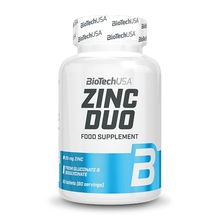 Toidulisand Biotech USA Zinc Duo, 60 tabletti