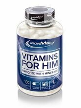 Toidulisand Ironmaxx Vitamins For Him, 100 kapslit