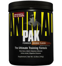 Universal Animal Pak Powder, 342 g, apelsinimaitseline