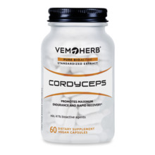 VemoHerb Cordyceps, 60 kapslit