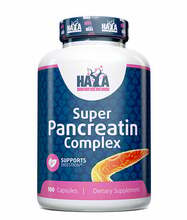 Haya Labs Super Pancreatin Enzymes, 100 kapslit