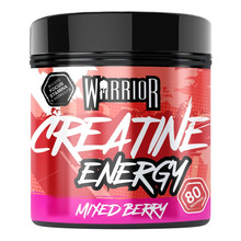 Warrior Creatine Plus Energy, segamarjade maitse, 360 g