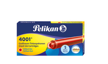Tindikapslid Pelikan GTP/5 punane, 5 tk