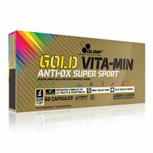 Olimp Gold Vita-Min Anti-Ox Super Sport, 60 kapslit