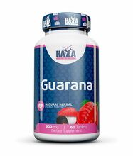 Haya Labs Guarana toidulisand, 60 tabletti